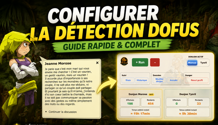Miniature du tutoriel vidéo de détection Dofus